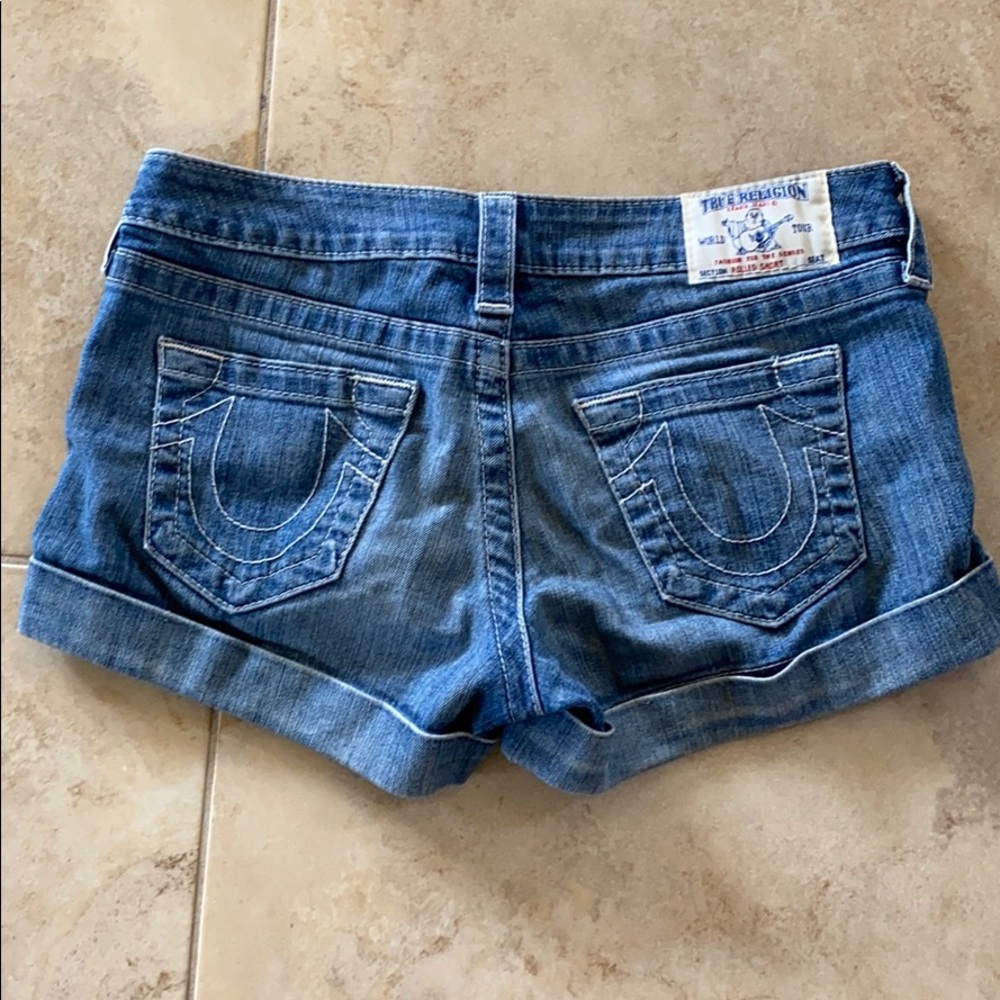 True Religion Jean Shorts
